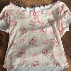 3 for 10$ ROMWE kawaii bunny top